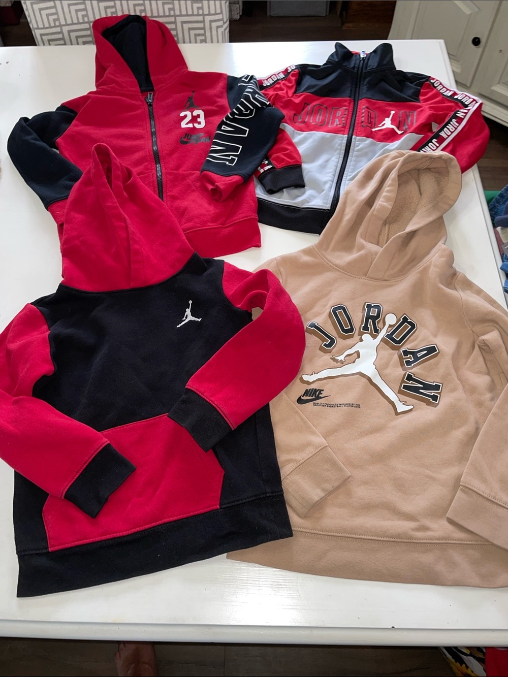 Nike Jordan 4 piece hoodie jacket size 5-6